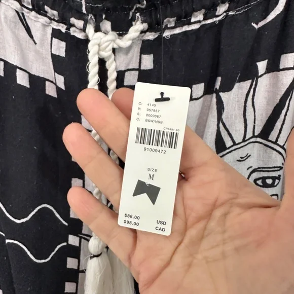 Tigre Indigo Linen Anthropologie Wide Leg Trousers - Picture 7 of 11